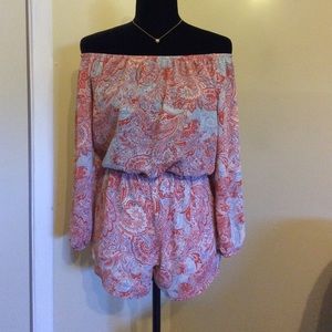 Off the Shoulder Romper